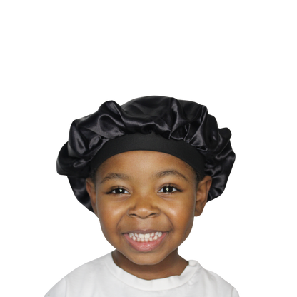 Reversible Kids Satin Bonnet